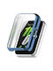 2-in-1 Protective Screen Case for Xiaomi Redmi Watch 3 Lite Watch 3 Active Dark Blue