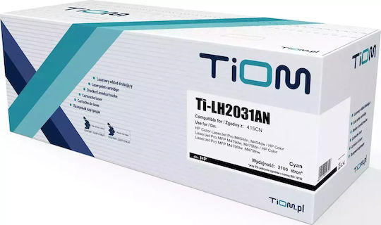 Tiom Συμβατό Toner για Laser Εκτυπωτή HP 415A Κυανό
