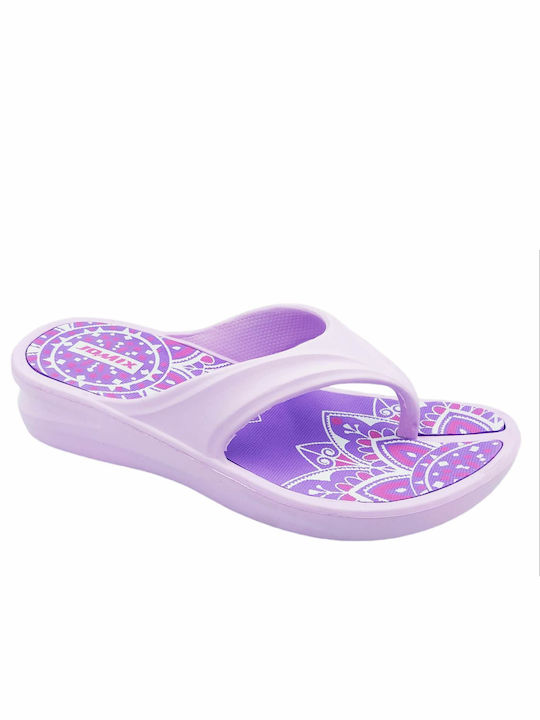 Jomix Women's Flip Flops Purple