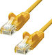 ProXtend U/UTP Cat.5e (Gigabit) Καλώδιο Δικτύου Ethernet 20m Κίτρινο
