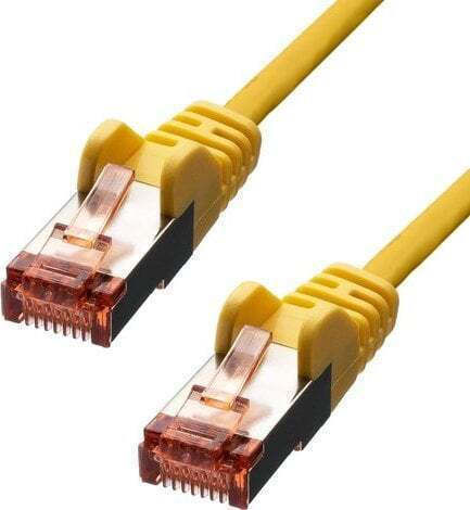 ProXtend F/UTP Cat.6 (Gigabit) Καλώδιο Δικτύου Ethernet 3m Κίτρινο
