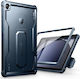 Подсилен калъф за Galaxy Tab A9 Dexnor Full Body тъмносин