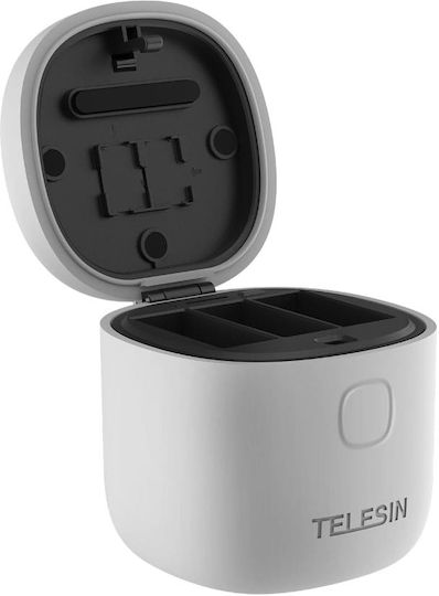Telesin GP-BTR-906-GY Зарядно за GoPro Hero 12 / Hero 11 / Hero 10 / Hero 9