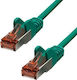 ProXtend F/UTP Cat.6 (Gigabit) Καλώδιο Δικτύου Ethernet 7m Πράσινο