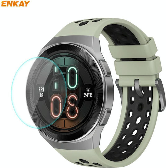 1 Piece Huawei Watch GT 2e 46mm Dynamic Edition Enkay Hat-prince 0.2mm 9h 2.15d Curved Edge Tempered Glass Screen Protector Watch Film