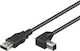 PremiumCord USB 2.0 Cablu USB-A - USB-B Negru 0.5m ku2ab05-90