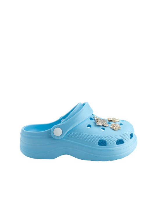 Plato Clogs Blau