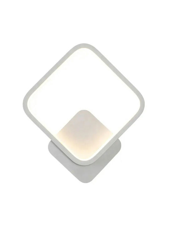 Zola Lumină De perete LED Alb 22.5x22.5x5.5cm