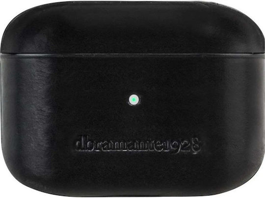 Dbramante Калъф за защита Copenhagen Leather за Airpods Pro, Черен