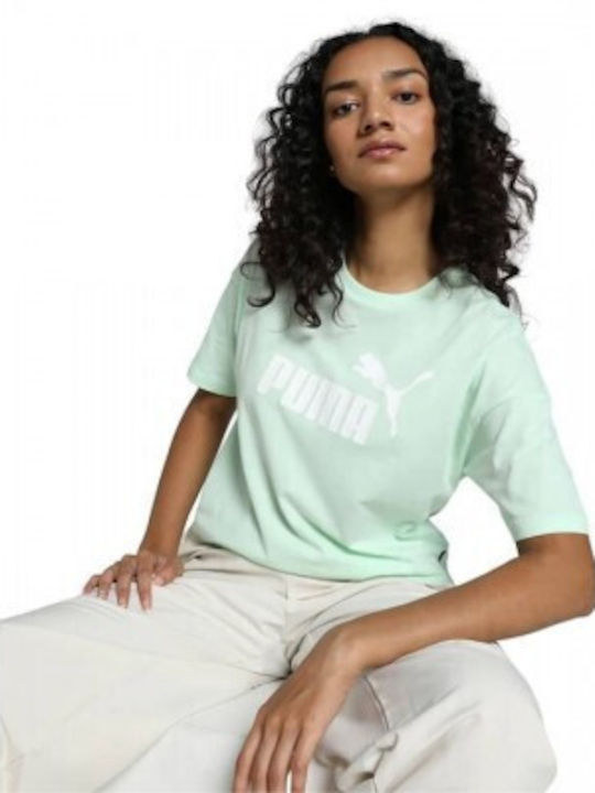 Puma Essentials Damen Sport T-Shirt Mint
