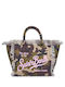 MC2 Colette Fabric Beach Bag Green