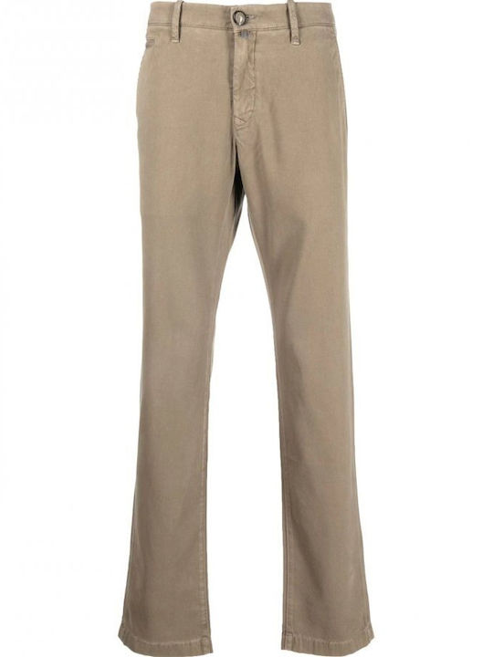 Jacob Cohen Herrenhose Elastisch Beige