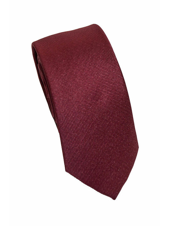 Leonardo Uomo Cravată pentru Bărbați Tipărit în Culorea Roșu
