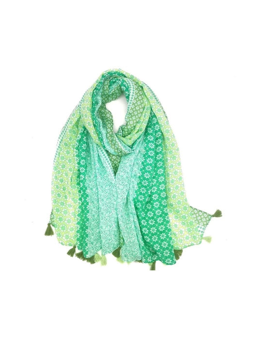 MI-TU Exclusive Women's Scarf Green