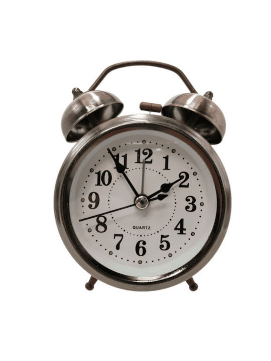Επιτραπέζιο Ρολόι με Ξυπνητήρι Μπρούτζινο LP3010-2BR