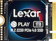 Play SSD 1TB M.2 NVMe PCI Express 4.0 LNMPLAY001T-RNNNG