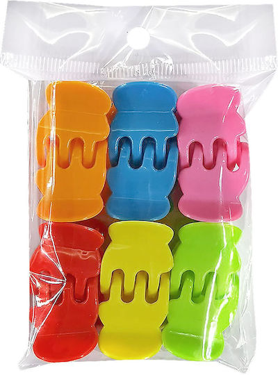 4teen-4ty Set of Hair Clips Multicolour 12pcs