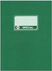 Typotrust Notebook Special Hardcover Lined B5 80 Sheets Green 4143