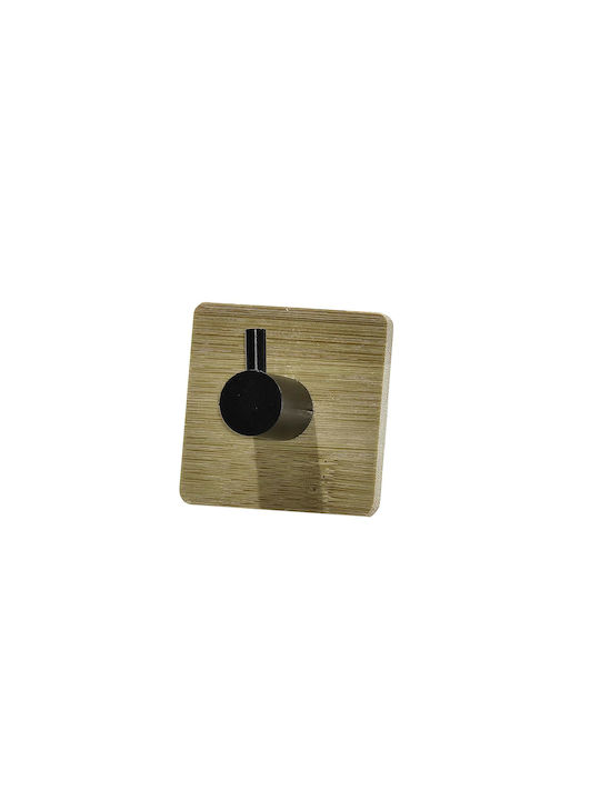 ArteLibre Κρεμάστρα Τοίχου Μαύρη 4.8x4.8x3.2cm
