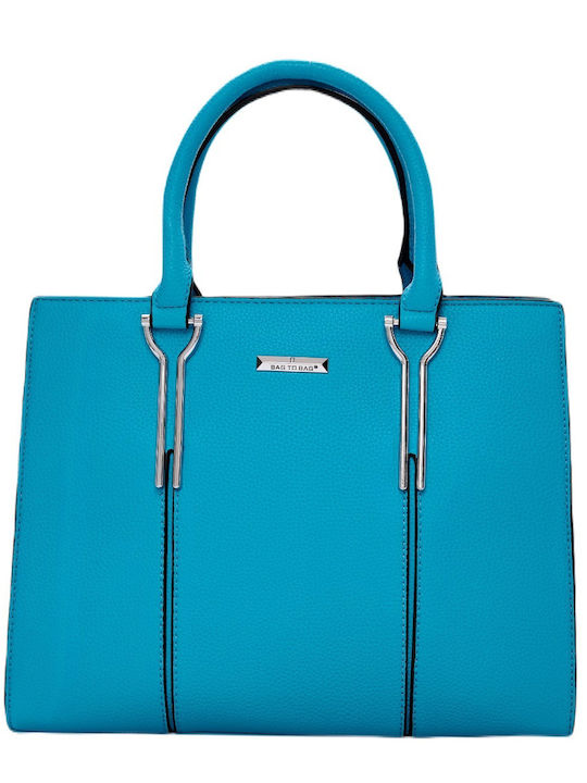 Bag to Bag Γυναικεία Τσάντα Χειρός Μπλε