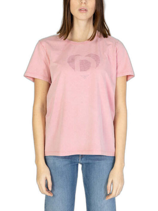 Desigual Feminin Tricou Roz