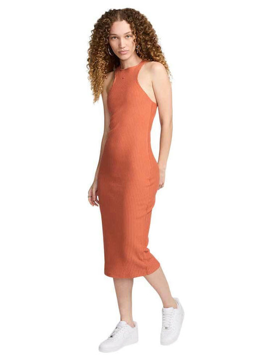 Nike Sportswear Knitted Dress All Day Orange