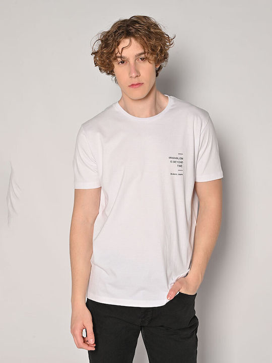 Brokers Jeans Тениска Бял