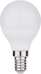 Eurolamp Λάμπα LED για Ντουί E14 και Σχήμα G45 Φυσικό Λευκό 806lm