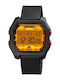 Skmei Digital Men's Watch 44mm Battery with Rubber Strap Black