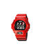 Skmei Digital Watch Chronograph Battery with Rubber Strap Red