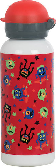 Polo Monsters Sticlă Pentru Copii Din Oțel Inoxidabil 450ml