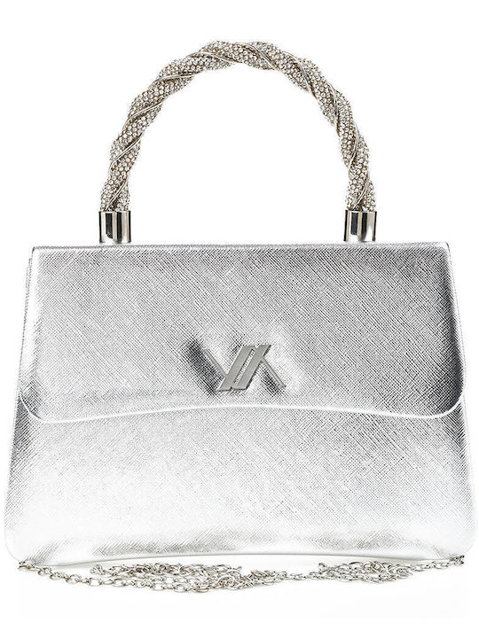 Verde Women's Bag Shoulder Silver