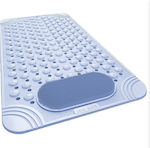 Bathtub Mat with Suction Cups Blue