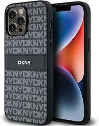 Dkny Husă din piele Pu cu model repetat în dung...