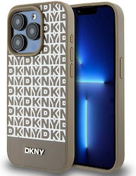 Dkny Pu Leder Wiederholungsmuster Untere Streif...