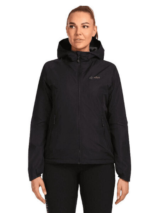 Kilpi Women's Short Lifestyle Jacket for Winter Black