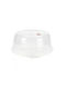 Excellent Houseware Tortieră Sticlă cu Capac și Picior Alb 33x16buc