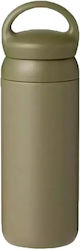 Kinto Day Off Thermal Mug Khaki 500ml