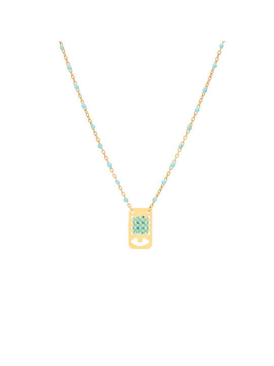 Kedima Necklace Gold Amulet