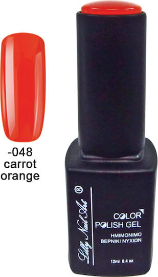 Ημιμόνιμο Τριφασικό Μανό 12ml Carrot Orange 40504008-048