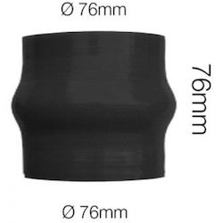 Simoni Racing Diametru 76mm Lungime 76mm pentru Negru