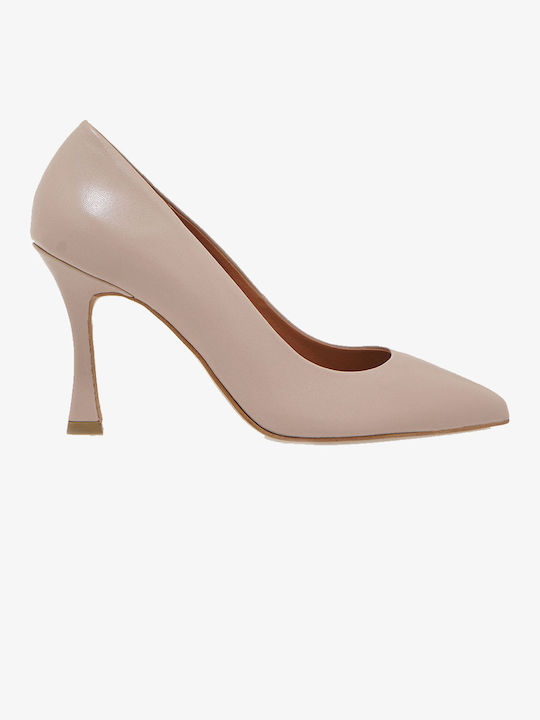 Exe Leder Pumps Beige