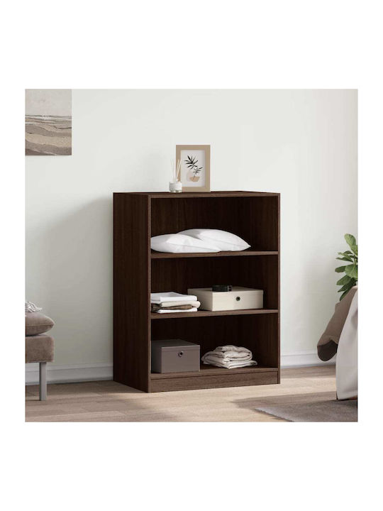 Bibliotecă Maro Stejar 77x48x102 cm