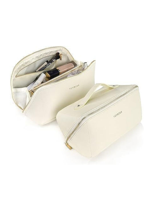 Toiletry Bag Cosmetic in White color