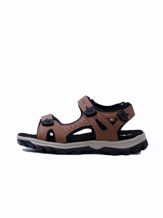 Xti Men's Sandals Tabac Brown