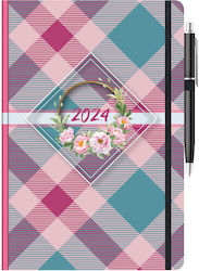 Innostat Daily Planner Agenda 2024 12x17cm