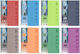 Typotrust Spiral Notebook Ruled A4 120 Sheets Jeans 1pcs (Μiscellaneous colours)