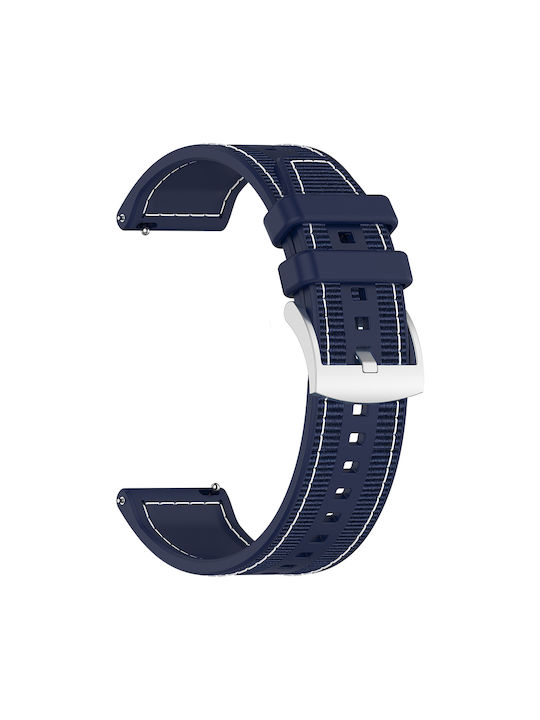 Techsuit Watchband 22mm W051 Huawei Watch Gt 2 46mm Gt 2 Pro Gt 3 Pro 46mm Ultimate Xiaomi Watch S1 Dark Blue Skroutz.gr