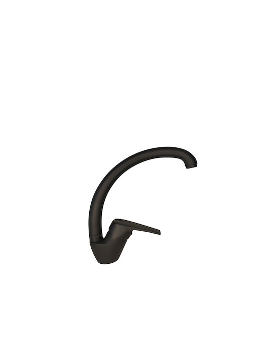 NEO Kitchen Faucet Tall Counter Black