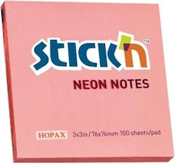 interDRUK Biletele De Memorie Blocnotes În Cub Roz 7.6x7.6cm